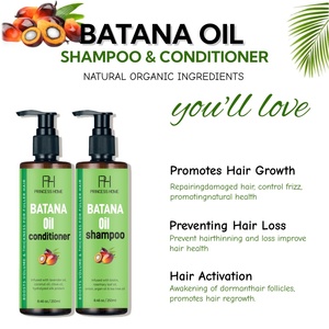 Shampooing et après-shampooing à l'huile de Batana à base de plantes, 250 ml, marque privée, nourrissant, hydratant, stimulant la croissance des <span class=keywords><strong>cheveux</strong></span> - Product Image 2