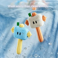 Jouet en peluche pour chien résistant aux morsures - Ananas en velours, coton PP, jouet interactif pour l'auto-divertissement