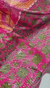 Nuovo Arrivo Bazin Riche Qualità Dubai, Pizzo Africano Tradizionale Sexy con Perline di Lusso e Profumo per <span class=keywords><strong>Abiti</strong></span> <span class=keywords><strong>da</strong></span> <span class=keywords><strong>Sposa</strong></span>, 100% <span class=keywords><strong>Cotone</strong></span> - Product Image 3