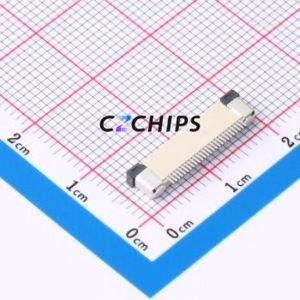 <b>FPC</b>-0.5AX-26PWCR-H20 FFC/<b>FPC</b> Connector SMD,P=0.5mm,Horizontal Mount Connector Drawer Type Bottom Contact 26P 0.5mm - Product Image 2