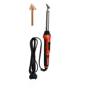 100W réparation de <span class=keywords><strong>pare</strong></span>-chocs de voiture <span class=keywords><strong>fer</strong></span> à <span class=keywords><strong>souder</strong></span> électrique agrafeuse chaude kit de réparation de soudeur en plastique outils agrafeuse thermique outil de repassage du cuir - Product Image 1