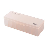Organisateur de câbles carré en plastique PP, solution de rangement pour cordon d'alimentation, chargeur de téléphone, prise; Gadget de gestion des câbles de bureau