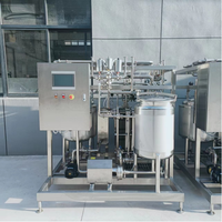 Équipement de stérilisation HTST miniature en acier inoxydable 304/316, haute efficacité, capacité de 500L à 20000L pour le traitement du lait pasteurisé