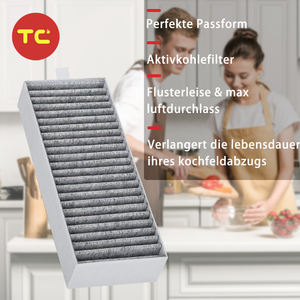 Filtres à charbon actif pour <span class=keywords><strong>Bosch</strong></span> HEZ9VRUD0 17004811 Siemens 17004796 HZ9VRCR0 Filtre Filtre de <span class=keywords><strong>hotte</strong></span> pour Neff 17004806 - Product Image 2