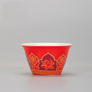 Tazza in Ceramica Blu e Bianca per Uso Domestico, Tazza da Tè Singola per Degustazione Kung Fu - Product Image 3