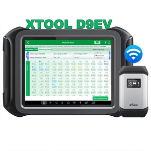 XTOOL D9EV OBD2 kod okuyucu topoloji haritalama aktif Test için Tesla & Tesla D9 EV enerji araç akü paketi algılama CNA FD ile - Product Image 1