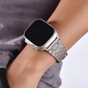Bracelet de montre en titane de qualité supérieure JAETIUM pour Apple Watch Ultra 2, bracelet en métal ultra léger, 49 mm, 46 mm, 45 mm, 44 mm - Product Image 6