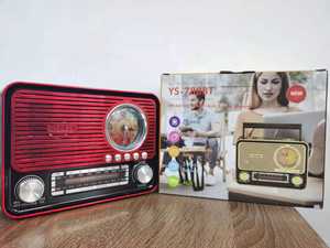 <span class=keywords><strong>Radio</strong></span>-réveil portable rétro AM FM SW 3 bandes <span class=keywords><strong>avec</strong></span> haut-parleur Bluetooth, lecteur de musique USB, <span class=keywords><strong>carte</strong></span> TF <span class=keywords><strong>SD</strong></span> - Product Image 4