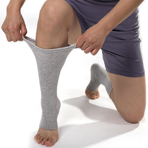 Genouillère de compression épaisse antidérapante en Spandex et Nylon de qualité supérieure pour la sécurité sportive et la protection en réadaptation - Product Image 1