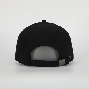 Venta al por mayor personalizado 3D bordado Logo 6 paneles papá sombrero de alta calidad negro poliéster Gorras hombres mujeres deporte bordado gorra de béisbol - Product Image 5