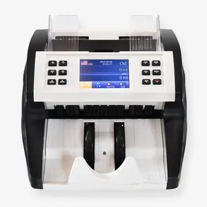 Contador de papel automático a vácuo, máquina para contador de notas de dinheiro, mix de moedas, dinheiro, folha de papel