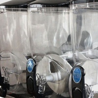 Offre Spéciale smoothie daiquiri slash margarita slushie machine granita glace chiot boisson congelée pas cher slush machine 3 fabricant de réservoir