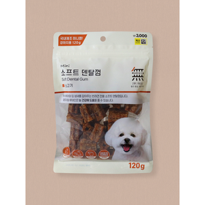 Bau e Umumo 120g Mini gomma dentale dolcetti morbidi per animali domestici - Product Image 1