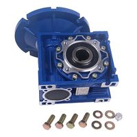 Reduktor Kecepatan NMRV Semirke Berkualitas Tinggi 7.5-100 Worm Gear Box Flange Mounted OEM untuk Penggunaan Industri dengan Housing Aluminium dan Besi Cor
