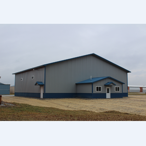 Structure en acier préfabriquée légère à ossature moderne pour la production ou le stockage Mini entrepôt privé Bâtiment de stockage - Product Image 3