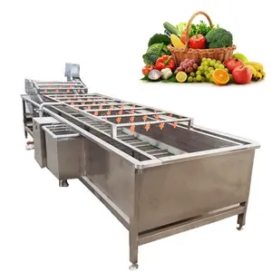 Mesin Pencuci Sayuran Otomatis Komersial, Mesin Pencuci Sayuran untuk Buah dan Sayuran