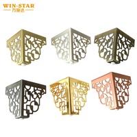 WINSTAR Zeitgenössische Fabrik Eisenguss Y-Form Möbel Goldene Sofa beine für Schrank füße