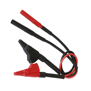 Petites pinces crocodiles de sécurité à 4mm fiche banane <span class=keywords><strong>test</strong></span> plomb pince crocodile fil - Product Image 6