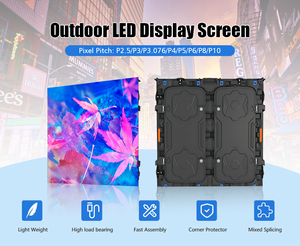 Ngoài trời cột tường treo p2p3p4p5p8p10 đầy đủ màu sắc lớn Màn hình <span class=keywords><strong>LED</strong></span> liền mạch nối hai mặt biển quảng cáo lớn <span class=keywords><strong>LED</strong></span> hiển thị - Product Image 3