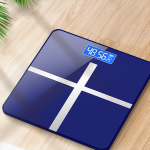 Vente en gros <span class=keywords><strong>USB</strong></span> <span class=keywords><strong>Rechargeable</strong></span> Précision Fine Smart avec fonction de rétroéclairage Affichage LED 180 KG Échelle de poids de salle de bain humaine - Product Image 5
