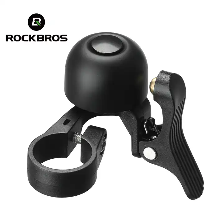 ROCKBROS, алюминиевый сплав, мини-велосипедный звонок, велосипедный звонок, индивидуальный громкий звук, классические аксессуары для велосипеда, колокол