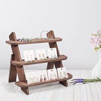 Présentoir à gâteaux en bambou, socle pour desserts, bijoux, figurines, mariage, fête, décoration intérieure, vente en gros, écologique