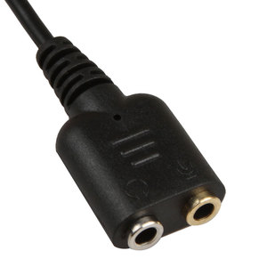 Conector RJ9 a 2 cables convertidores Jack de 3,5mm para auriculares de ordenador PC a <span class=keywords><strong>Avaya</strong></span> 1600 9600 20cm - Product Image 3