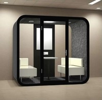 Pods de travail insonorisés écologiques de la série Nano Mega Pod, très demandés, pour les bureaux d'entreprise, les coworkings et les espaces de travail à domicile