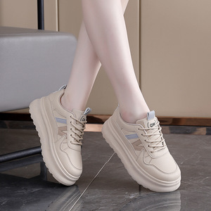 Zapatillas Deportivas Blancas de Suela Gruesa, Estilo Moderno 2026, Multiusos, para Actividades Casuales y de Ocio - Product Image 2