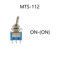Mini-interrupteurs DIP MTS-102 3 broches ON-OFF-ON 6A 125V 3A250VAC – Produit de qualité supérieure