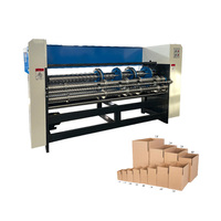 Machine à rainurer rotative semi-automatique pour carton ondulé, impression couleur unique, rs4