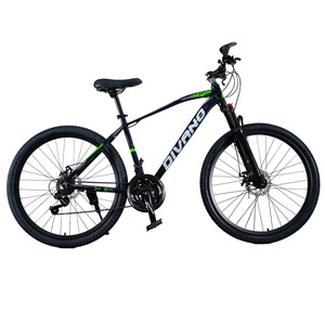 Bicicleta de montaña de aleación de aluminio de 21 velocidades con freno de disco Horquilla de acero Ruedas de 29 "Horquilla de suspensión de neumáticos de 2,10" - Product Image 3