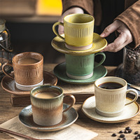 MSH Ensemble Tasse à Café en Céramique et Soucoupe Personnalisables avec Logo – Vente en Gros, Marque Privée, Vaisselle en Porcelaine pour Boutiques et Cafés