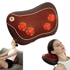 Almohada de Masaje Eléctrica Portátil para Espalda, Cuello y Cintura, con Vibración y Calor, para Coche y Hogar - Product Image 1