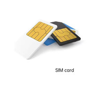 Tarjeta SIM de Datos IoT 4G LTE GSM GPRS con Roaming Global para Rastreadores GPS de Automóviles y Localizadores de Activos, Plan de 30mb/Mes en Todo el Mundo