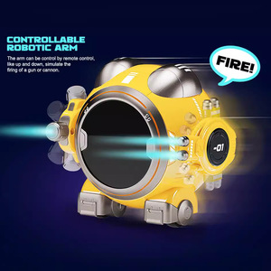 MILI Robot RC cerdas elektronik, Robot menari anak aksi sensitif sentuhan dengan lampu pendingin yang dibuat tahan lama - Product Image 4