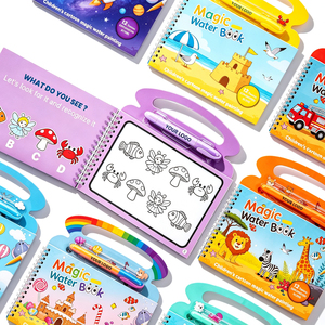 Quaderni di <span class=keywords><strong>Calligrafia</strong></span> Riutilizzabili con Stampa Personalizzata, Libri di Pratica per Bambini con Scanalature Magiche per l'Apprendimento dell'Alfabeto - Product Image 3