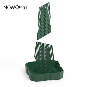 Nouveau vert brun petit grand plat de proie de reptile en plastique insectes vivants mangeoire - Product Image 5