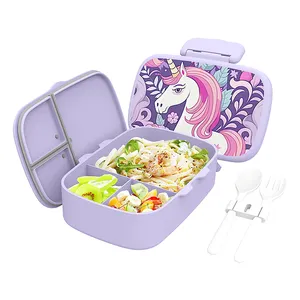 Korean Best Salad Lunch Container Decor Sandwich Box Girl Divided Lunch Boxes For Teens