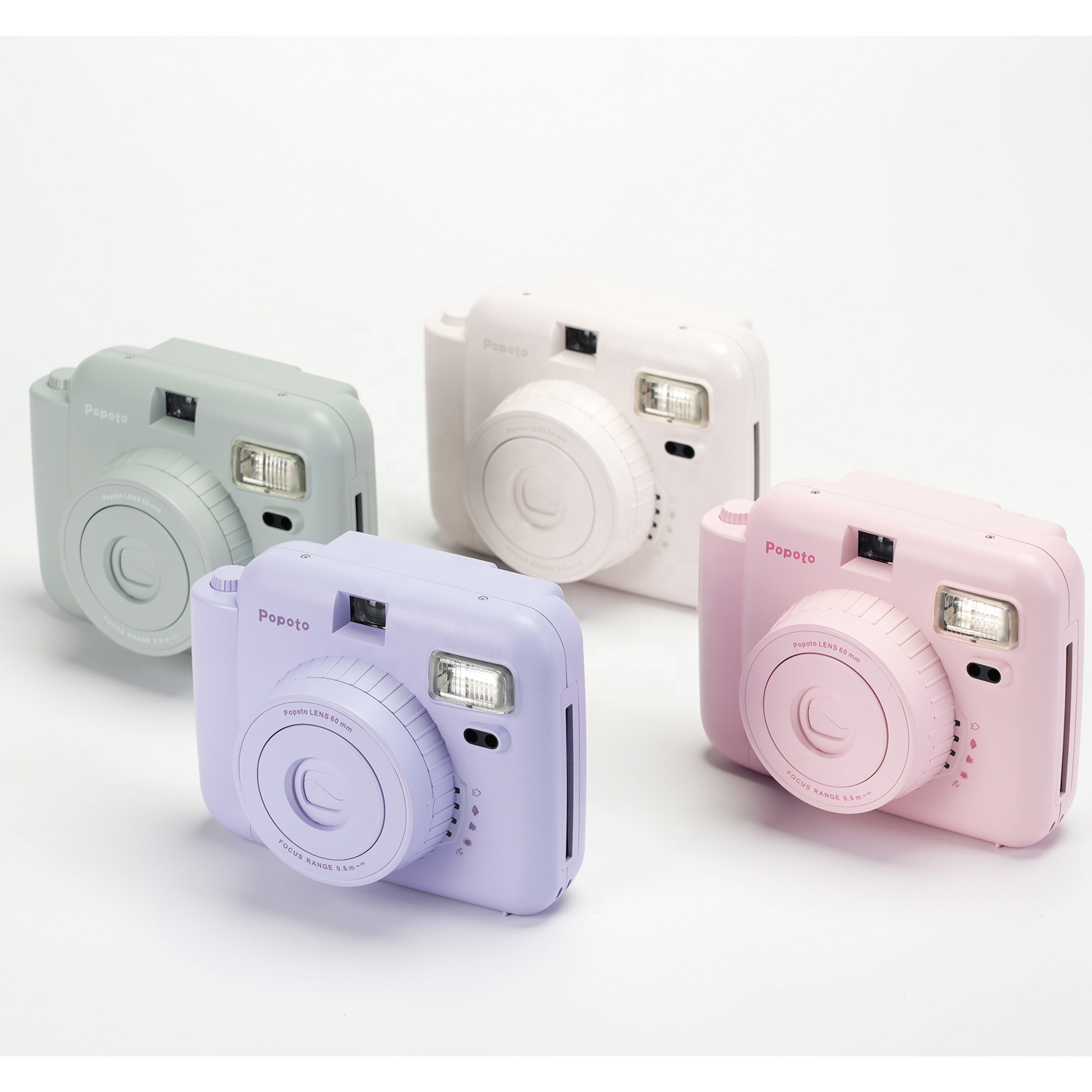 Popoto mini X インスタントカメラ ローズピンク 中古