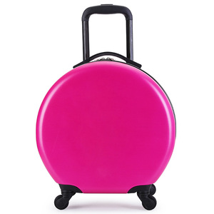 New Manufacturer Printed LOGO18 Inches Semicircle Children's Luggage case Student <strong>Suitcase</strong> <strong>Small</strong> and Light <strong>Suitcase</strong> - Product Image 6