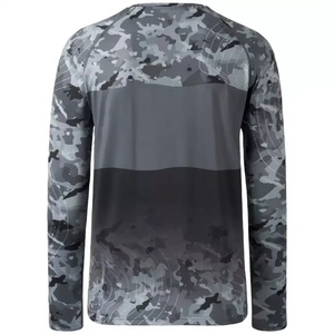 Chemises de pêche personnalisées OEM 2023, camouflage, protection UV, séchage rapide, manches longues, sublimation, imperméables, avec capuche - Product Image 2