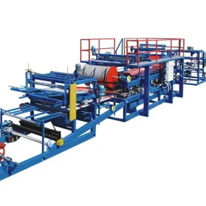 Selflock EPS and Rock Wool Profile Continuous Sandwich Wall Panel Cold Roll Forming Machine Line