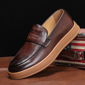 Zapatos de Vestir Formales para Hombre, con Cordones, Punta Cerrada, de Lujo, Personalizados, con Parte Superior de PU y Suela de Goma, para Bodas y Fiestas de Otoño - Product Image 6