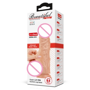 Mainan seks Dildo besar jeli lunak cantik cinta mainan seks Penis besar Penis realistis untuk produk pijat Anal Vagina Pria Wanita - Product Image 6