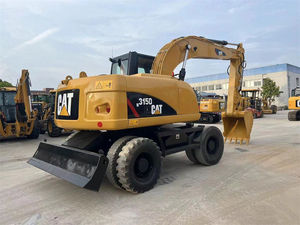 Excavatrice sur pneus d'occasion CAT 315D de 15 tonnes, résistante à l'usure, pour l'élimination des couches de roche en mines de charbon en ciel ouvert, adaptée à tous les terrains - Product Image 4