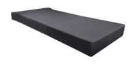 Canapé-lit convertible en forme de L en tissu moderne avec mousse haute densité, idéal pour chambre, hôtel, salle à manger, salon