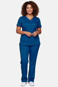 Tenue de Travail pour Médecins et Infirmières de Bloc Opératoire, Vêtements de Toilettage pour <span class=keywords><strong>Animaux</strong></span>, Uniforme Médical, Uniforme de Spa, Haut + Pantalon pour Femmes - Product Image 3