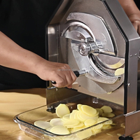 Cortadora de Verduras Eléctrica Automática de Corte Rápido para Uso Doméstico y Comercial, Máquina para Desmenuzar Repollo y Cortar Cebolla