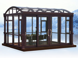 Villa moderne personnalisée avec <span class=keywords><strong>solarium</strong></span> rétractable, véranda en aluminium 4 saisons, alimentée à l'énergie solaire, écologique, pergola extérieure - Product Image 2